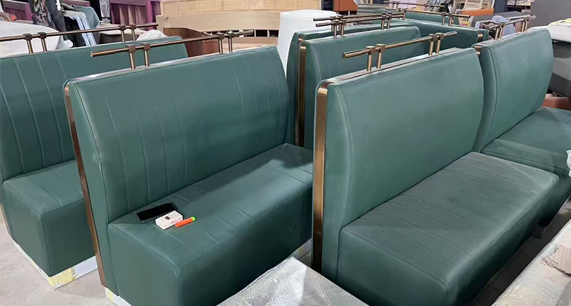 Luxury Bench-Style Booth Seating 