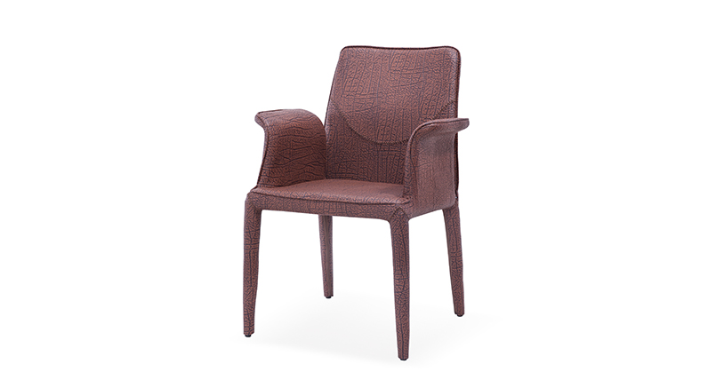 Luxury Design Upholstered Velvet Grey Dining Chair