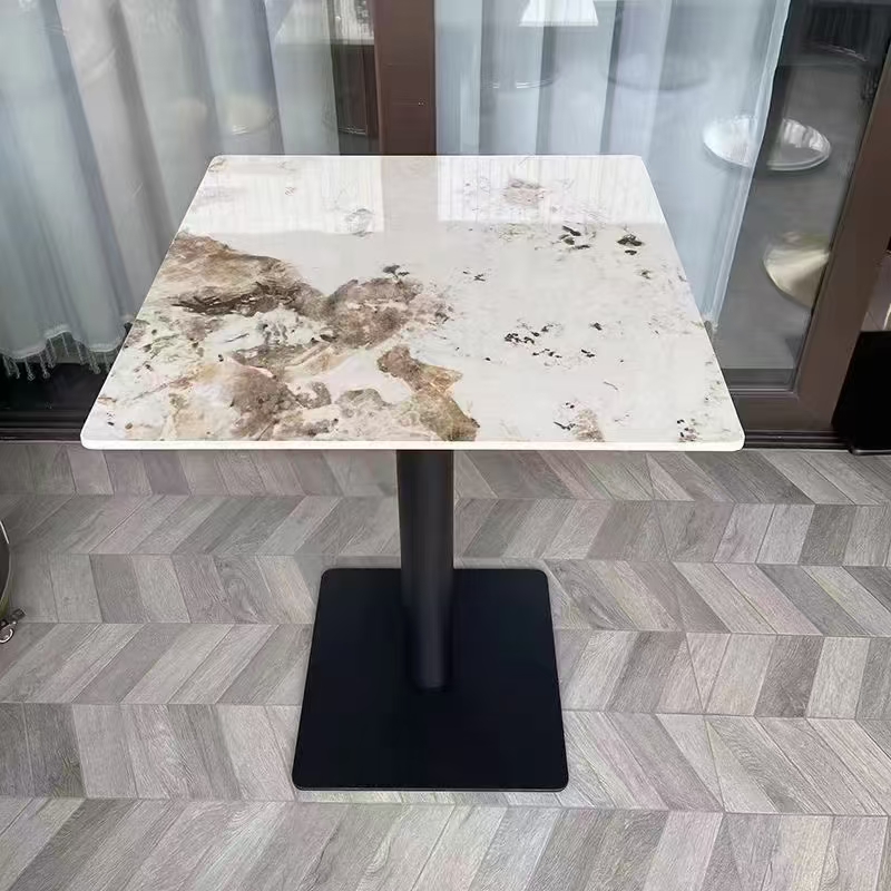 Delicate Texture Quartz Stone Dining Table Top