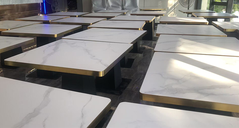 Minimalist Natural Texture Dining Table