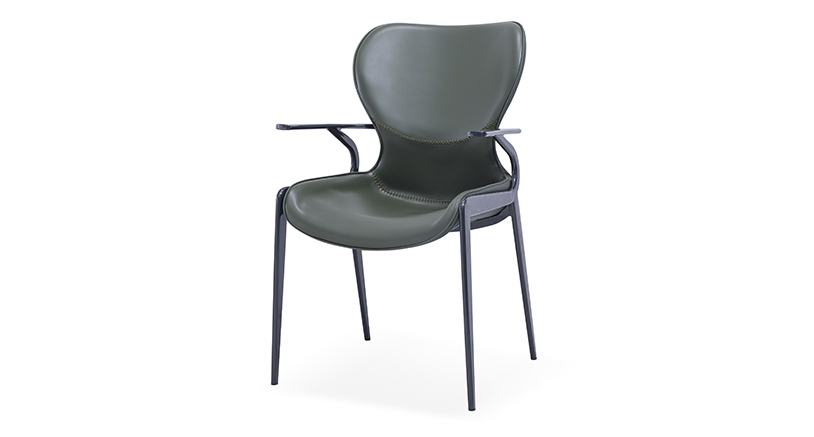 Fabric High Back Dining Room Chair