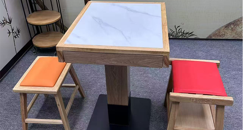 Snow Mountain White Rock Plate Tabletop