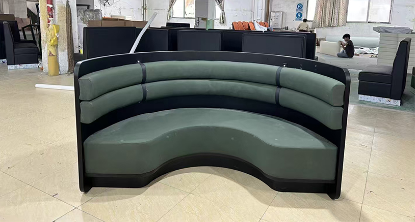 U-Shaped Booth for Catering