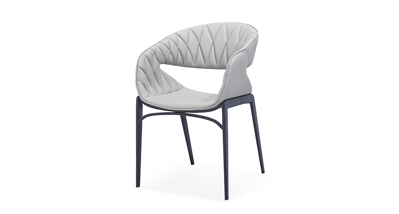 Stainless Steel Legs Hotel Dining Chair